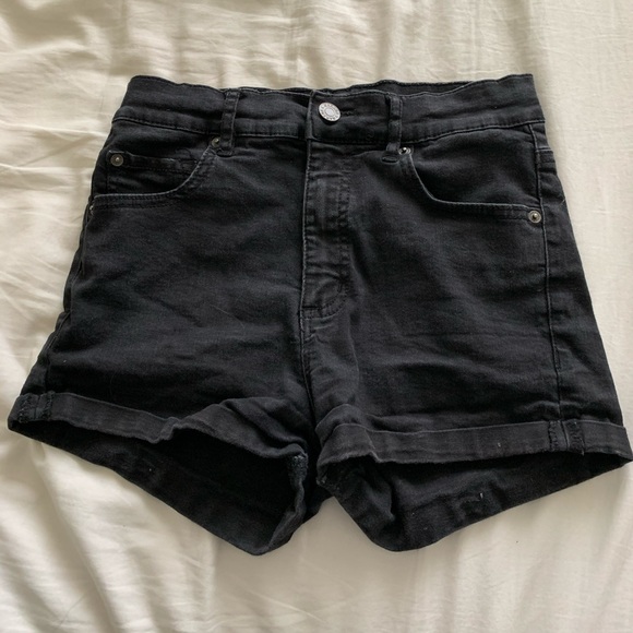 High waisted garage Jean shorts - Picture 1 of 3